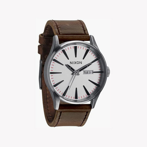 Nixon Men's Stainless/Brown Watch | Model A105-1113 by i-watch