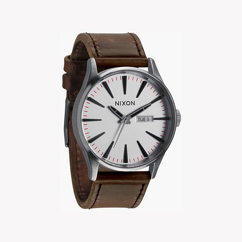 Nixon Men's Stainless/Brown Watch | Model A105-1113 by i-watch