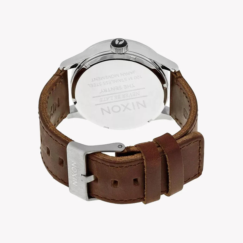 Nixon Men's Stainless/Brown Watch | Model A105-1113 by i-watch