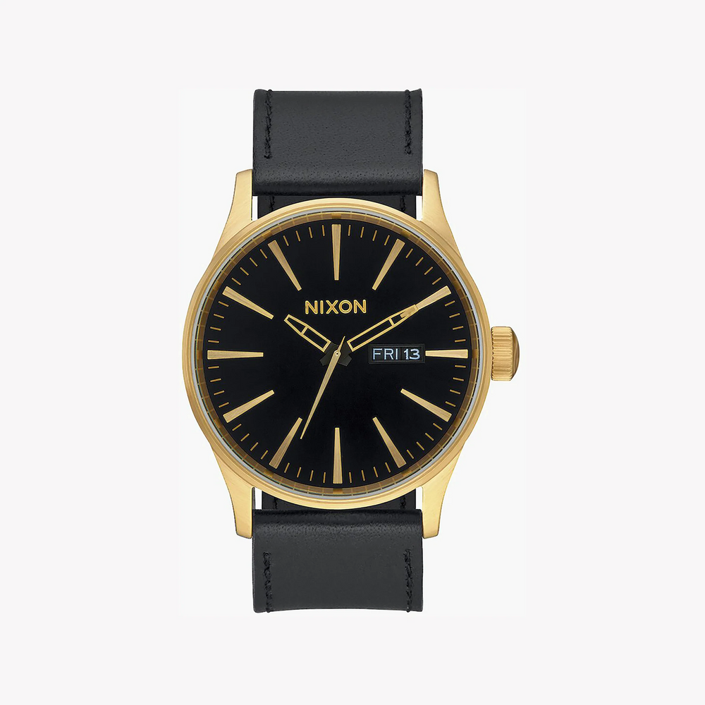 Nixon Men's Gold/Black Quartz Watch | A105-513 by i-watch