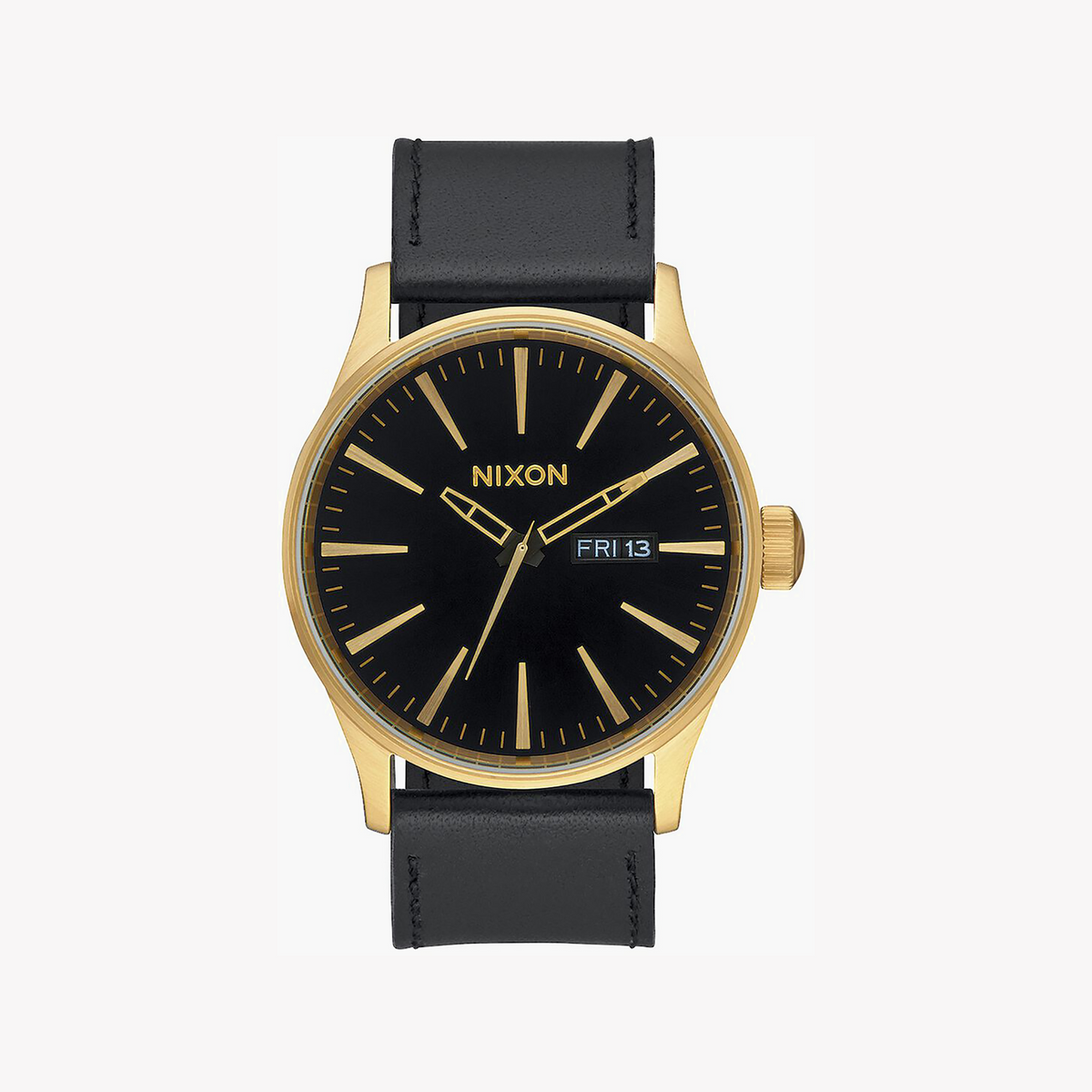 Nixon Men's Gold/Black Quartz Watch | A105-513