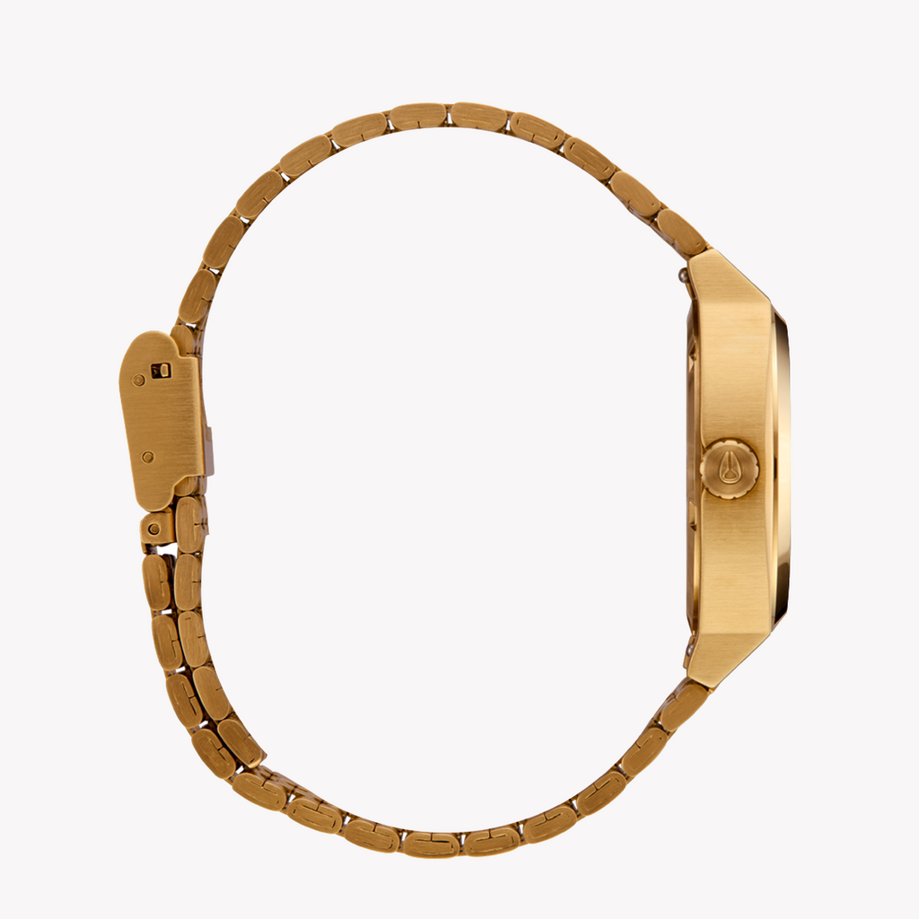 Nixon Unisex Gold Stainless Steel Watch | A1130-5333