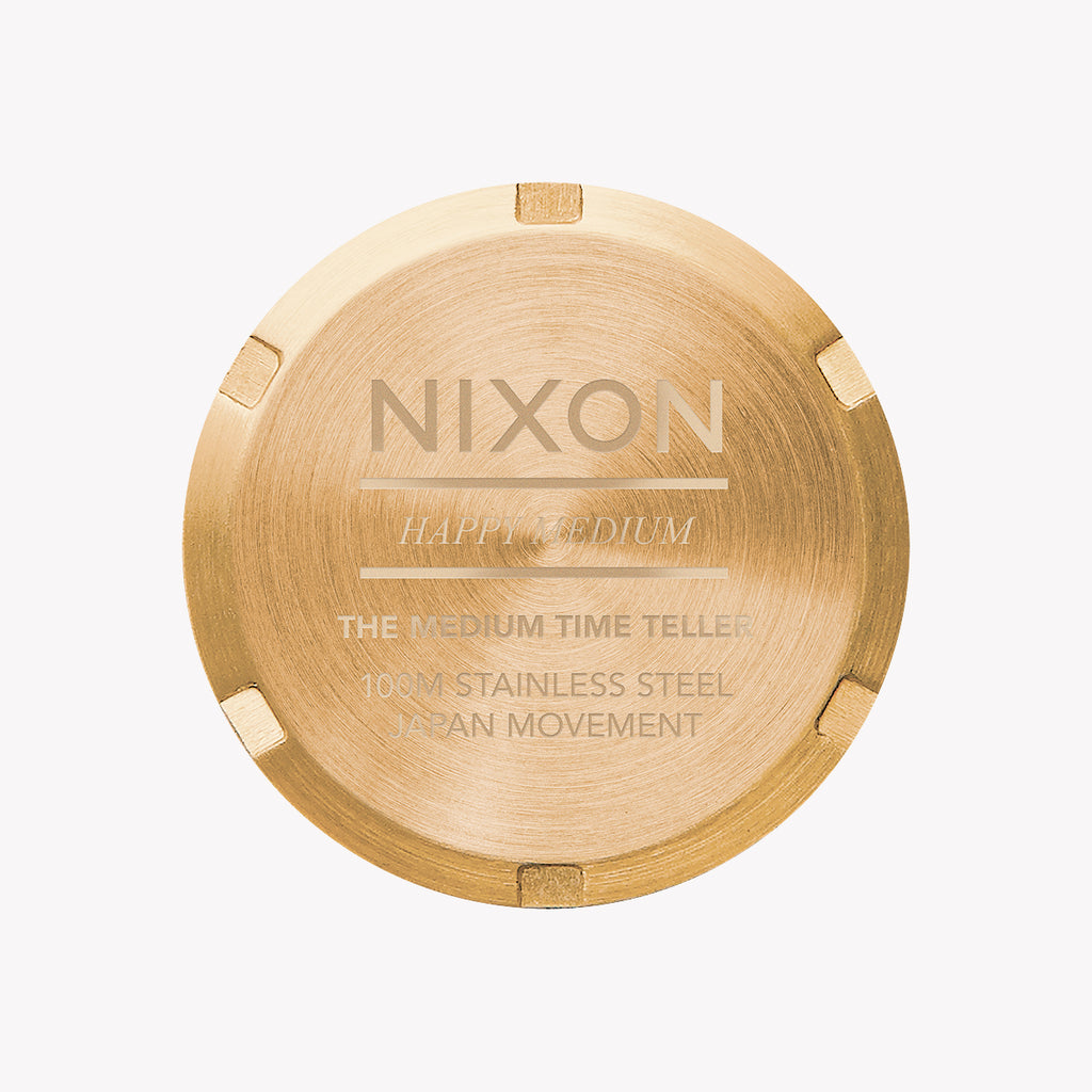 Nixon Unisex Gold Stainless Steel Watch | A1130-5333