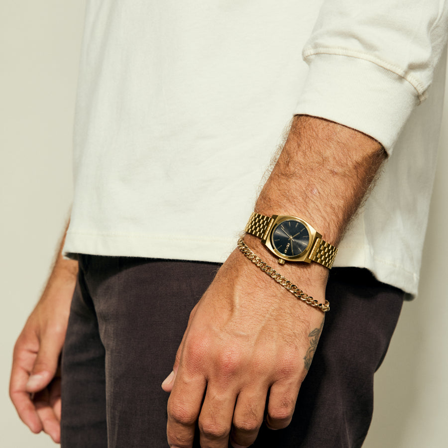 Nixon Unisex Gold Stainless Steel Watch | A1130-5333