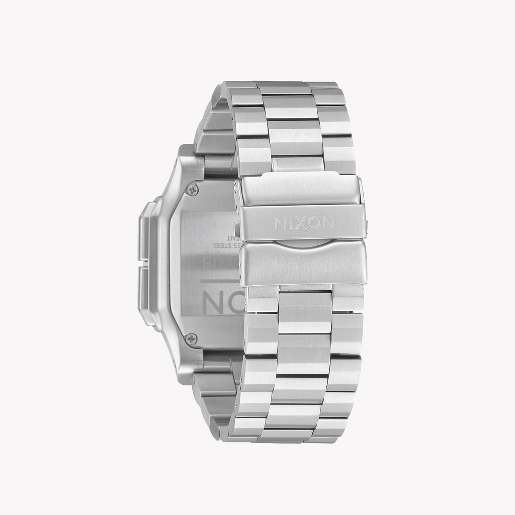 Nixon Men's Silver Stainless Steel Watch | A1268-000