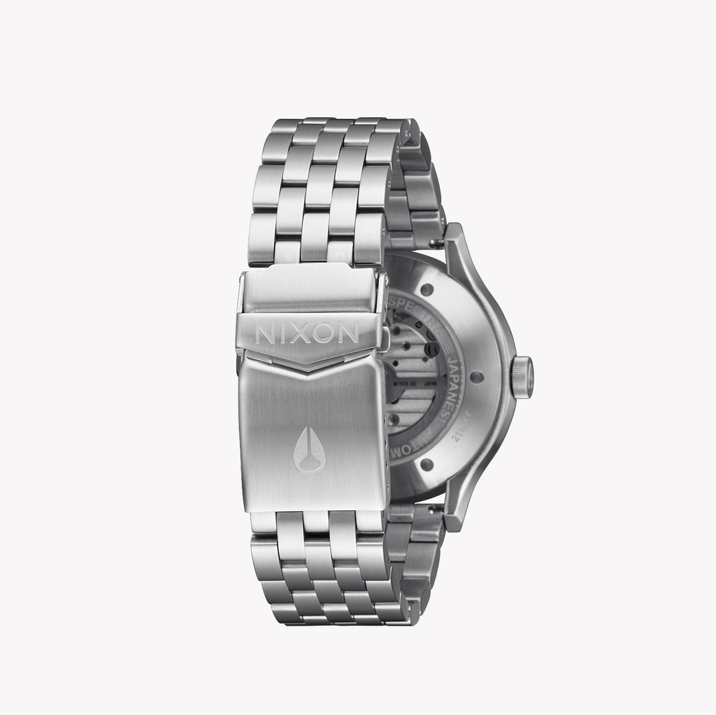 Nixon Men's Silver Stainless Steel Watch | A1323-179