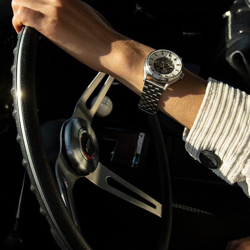 Nixon Men's Silver Stainless Steel Watch | A1323-179