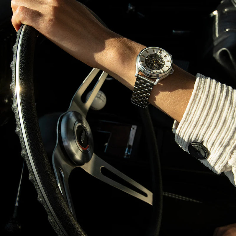 Nixon Men's Silver Stainless Steel Watch | A1323-179 by i-watch