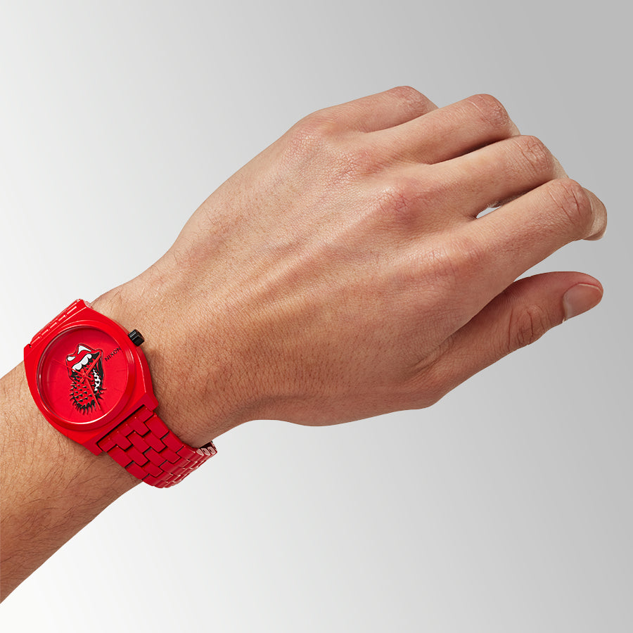 Nixon Unisex Red Stainless Steel Watch | A1356-191