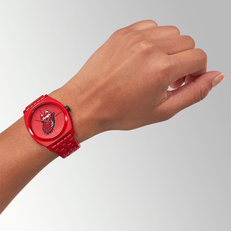 Nixon Unisex Red Stainless Steel Watch | A1356-191