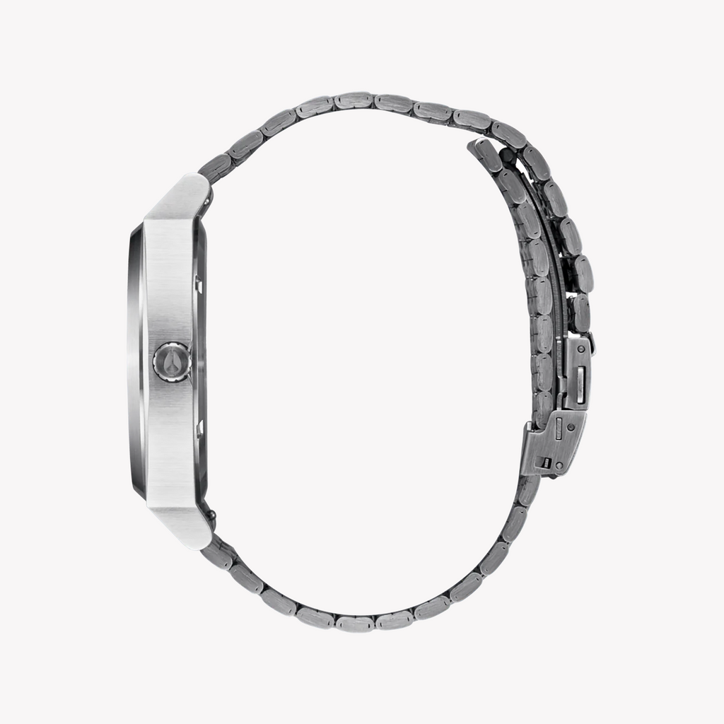 NIXON Unisex Stainless Steel Silver Watch | A1369-5354