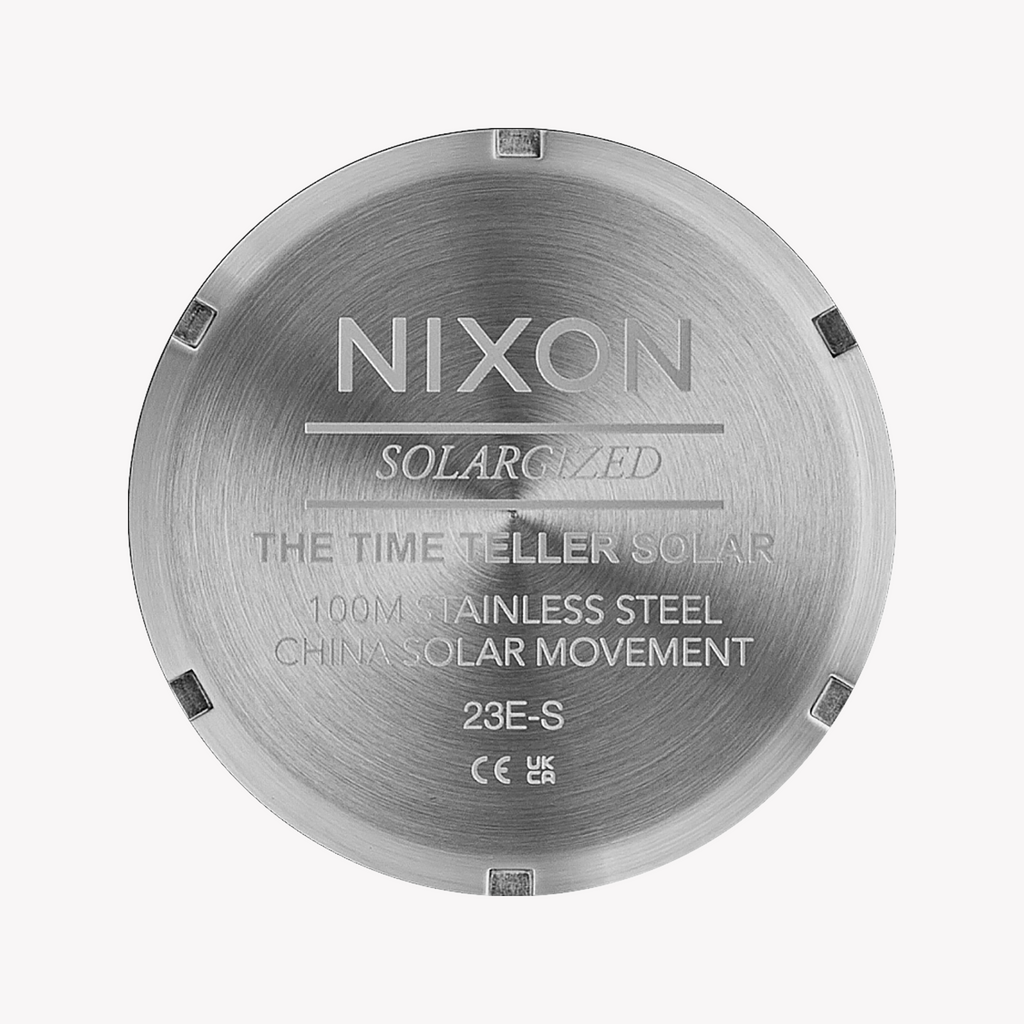 NIXON Unisex Stainless Steel Silver Watch | A1369-5354