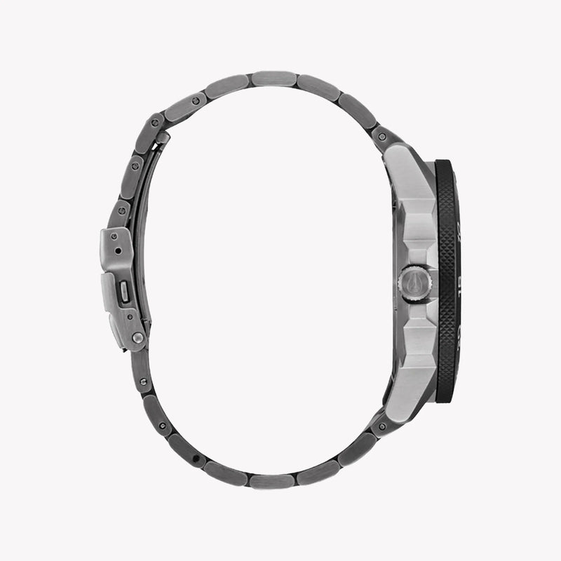 Nixon Unisex Stainless Steel Black/Silver | A1414-5306 Watch by i-watch
