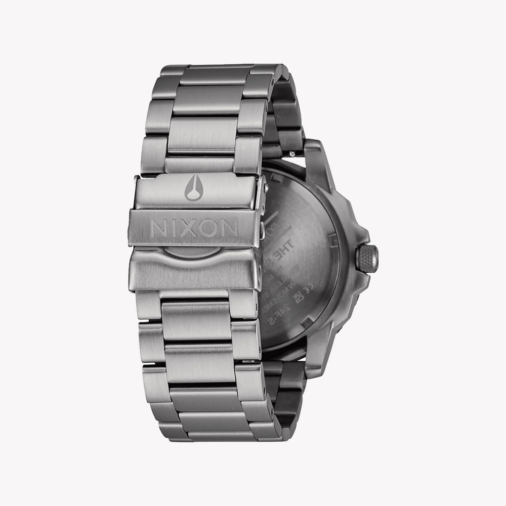 Nixon Unisex Stainless Steel Black/Silver | A1414-5306 Watch by i-watch