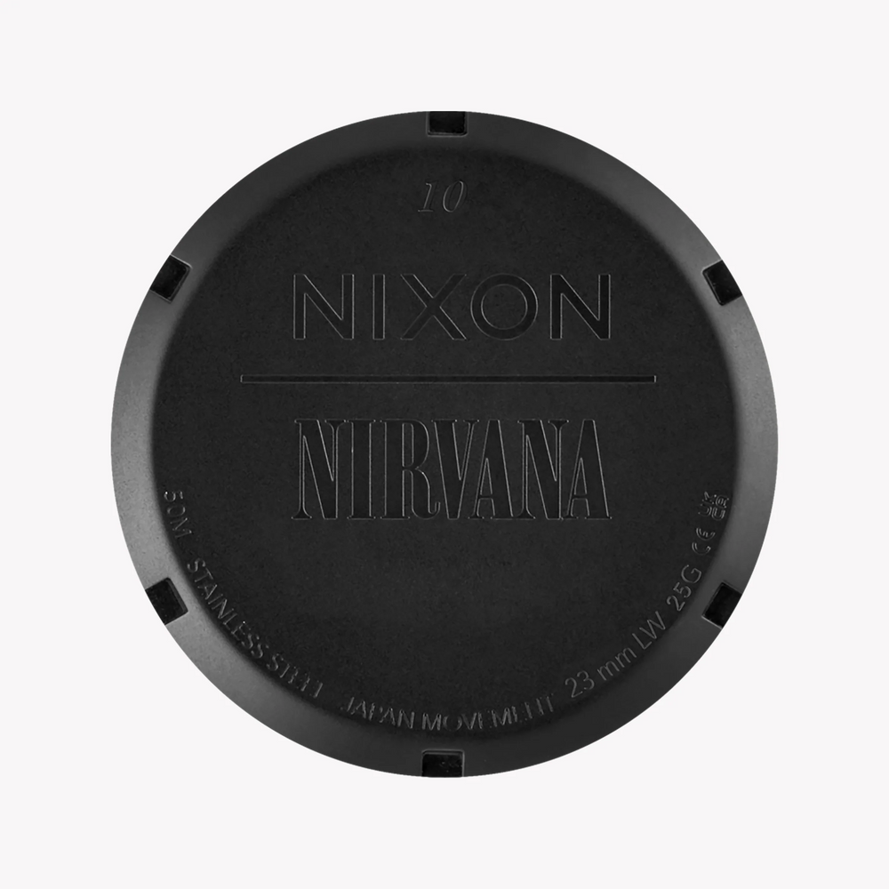 NIXON Unisex Black Stainless Steel & Blue Dial Watch | A1417-5367 by i-watch