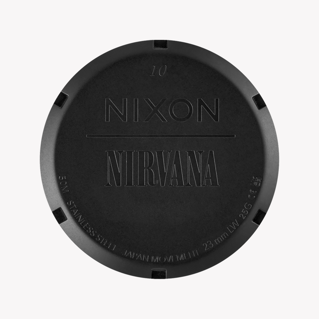 NIXON Unisex Black Stainless Steel & Blue Dial Watch | A1417-5367