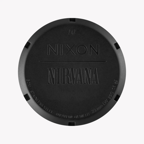 NIXON Unisex Black Stainless Steel & Blue Dial Watch | A1417-5367 by i-watch
