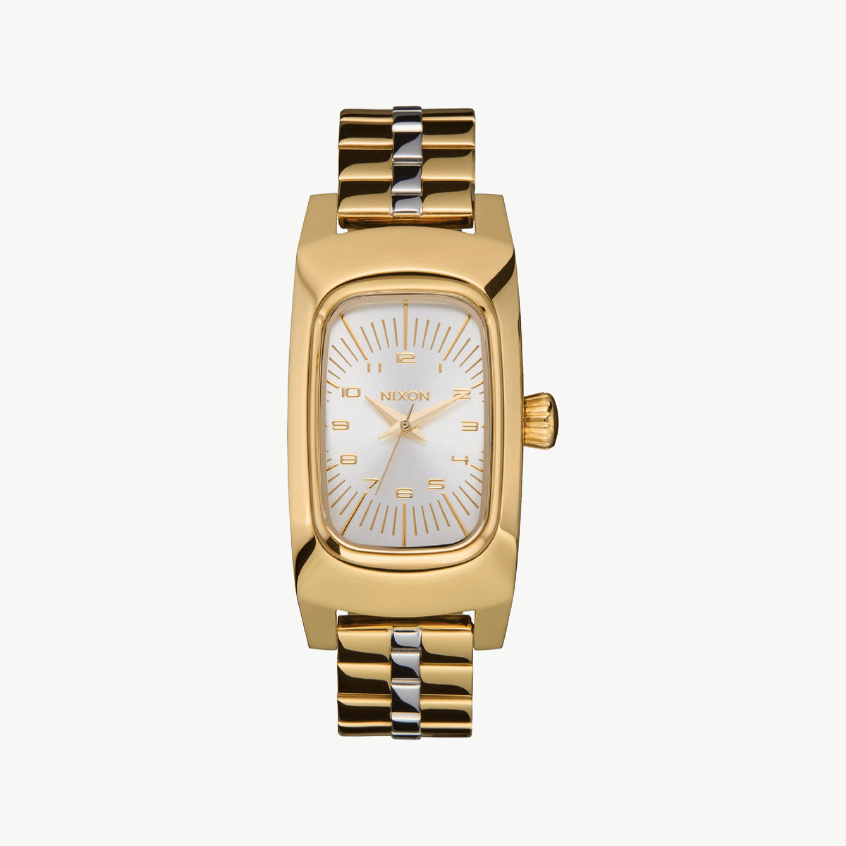Nixon Women's Gold/Silver Stainless Watch | A1441-5324