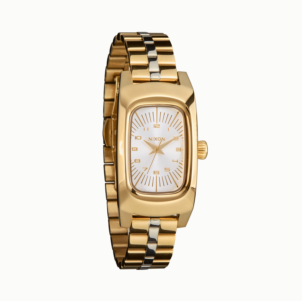 Nixon Women's Gold/Silver Stainless Watch | A1441-5324