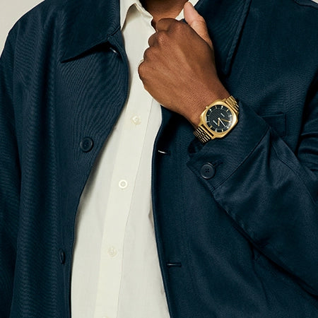 NIXON Men's Gold Stainless Steel Watch | A1444-513