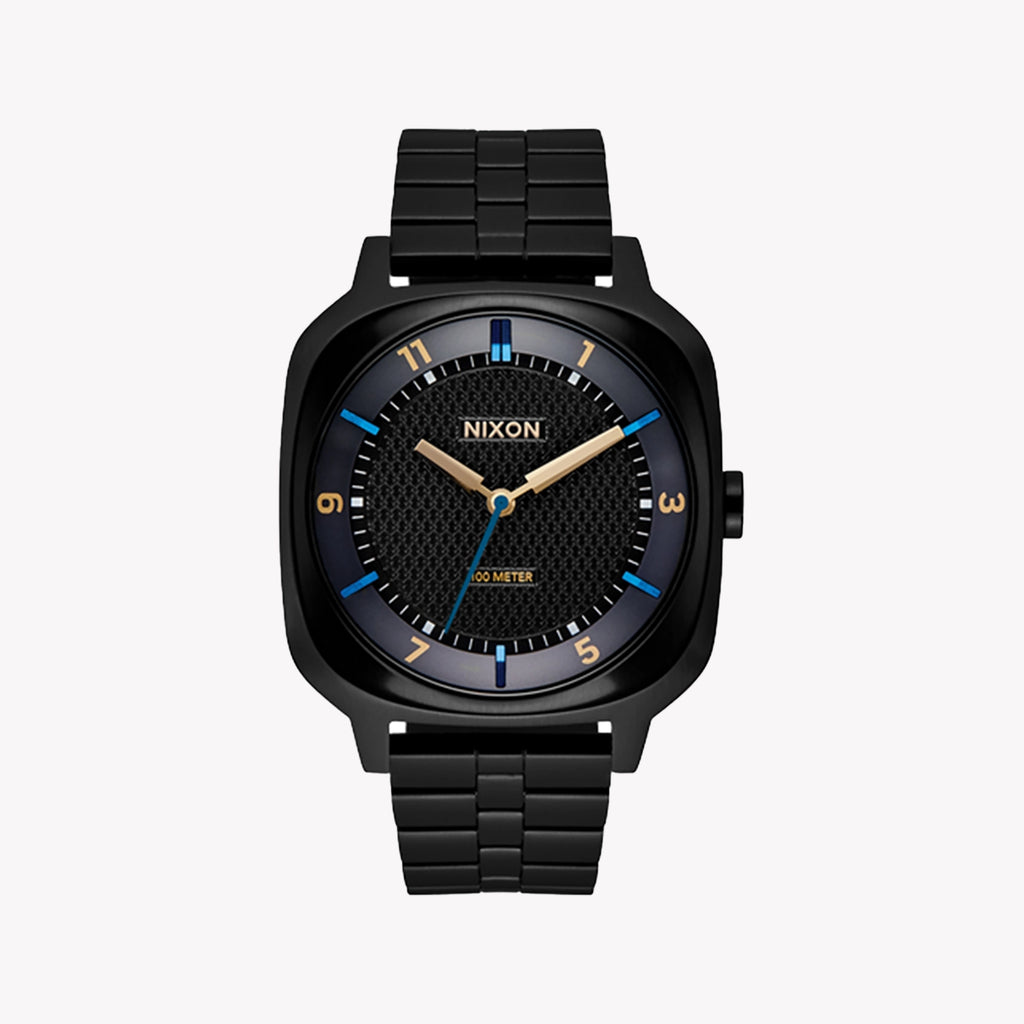 NIXON Men's Black Stainless Steel Watch A1444-5346 | Stylish Timepiece