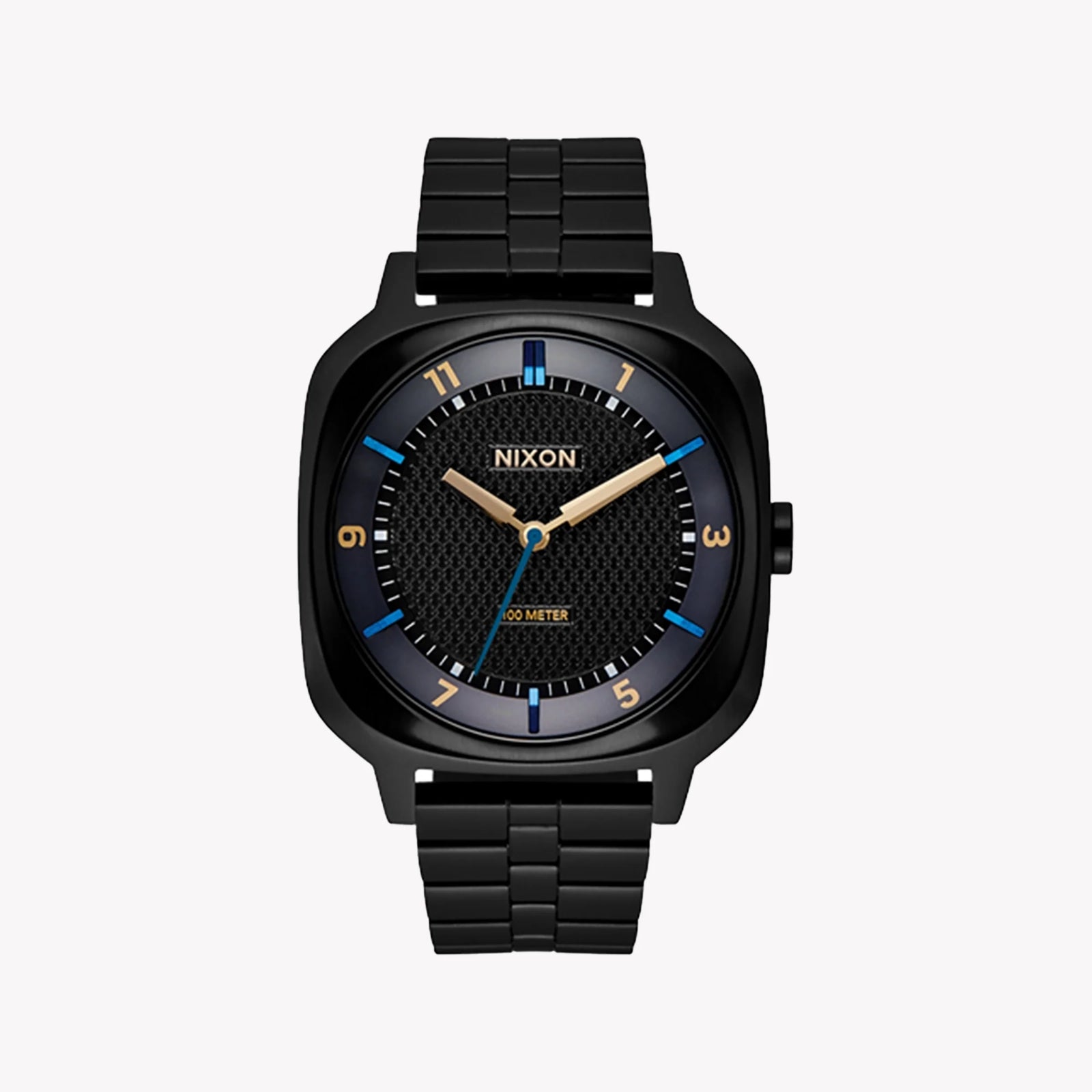 NIXON Men's Black Stainless Steel Watch A1444-5346 | Stylish Timepiece by i-watch