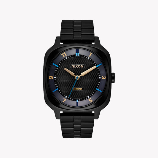 NIXON Men's Black Stainless Steel Watch A1444-5346 | Stylish Timepiece