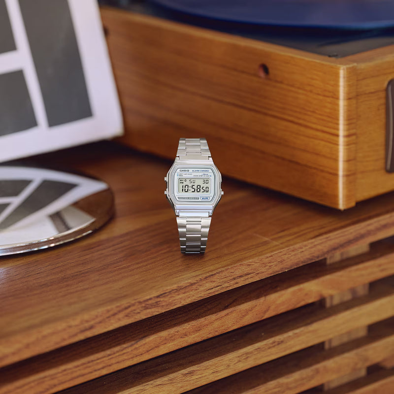 Casio Vintage Retro Digital Bracelet Watch A158WEA-7EF