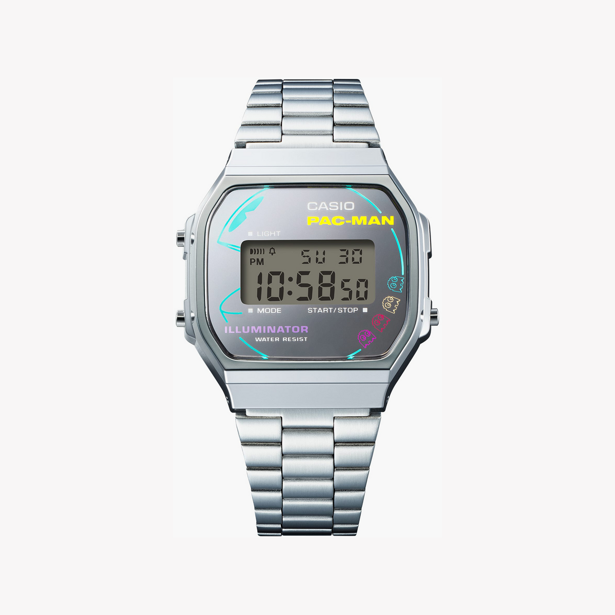 Casio Unisex's Silver Stainless Steel Watch | A168wepc-7aer