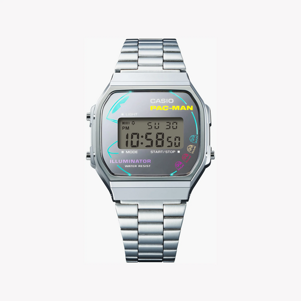 Casio Unisex's Silver Stainless Steel Watch | A168wepc-7aer