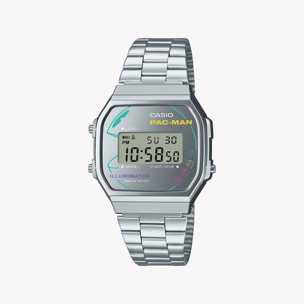 Casio Unisex's Silver Stainless Steel Watch | A168wepc-7aer