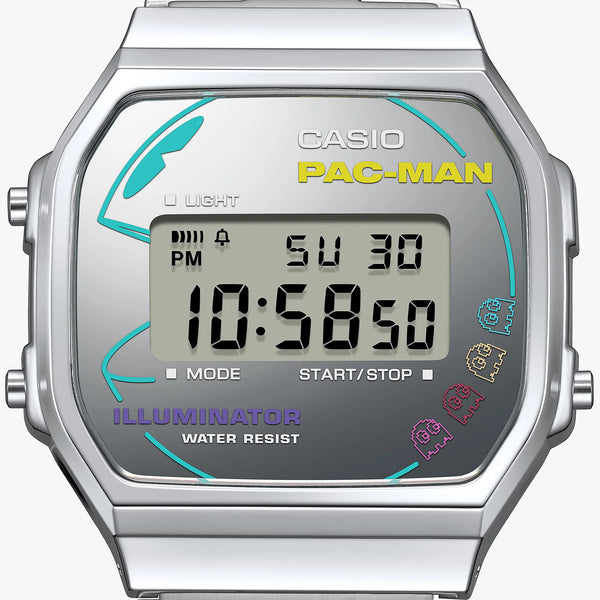 Casio Unisex's Silver Stainless Steel Watch | A168wepc-7aer