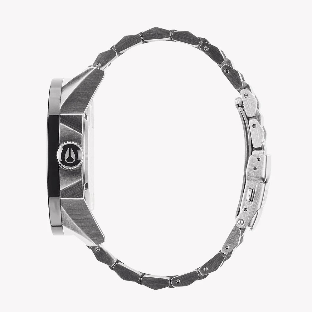 Nixon Men's Stainless Steel Black/Silver Watch | A346-1762 by i-watch