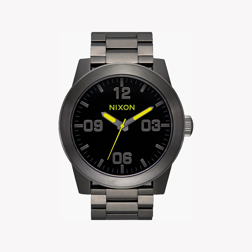 Nixon Men's Black Stainless Steel Watch | A346-5002 by i-watch
