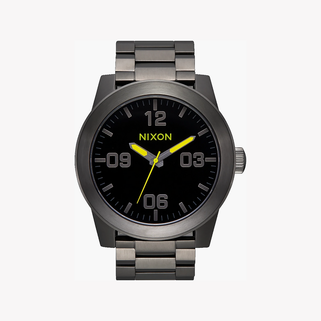 Nixon Men's Black Stainless Steel Watch | A346-5002