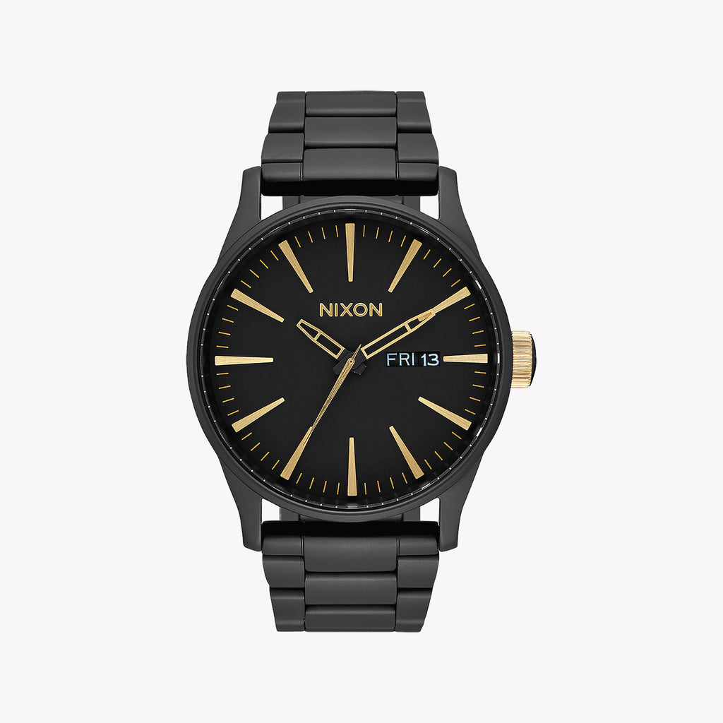 Nixon Men's Black Stainless Steel Watch | A356-1041