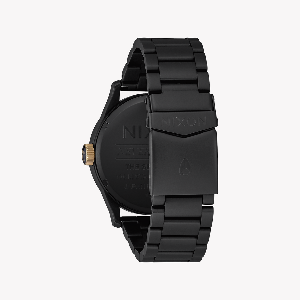 Nixon Men's Black Stainless Steel Watch | A356-1041
