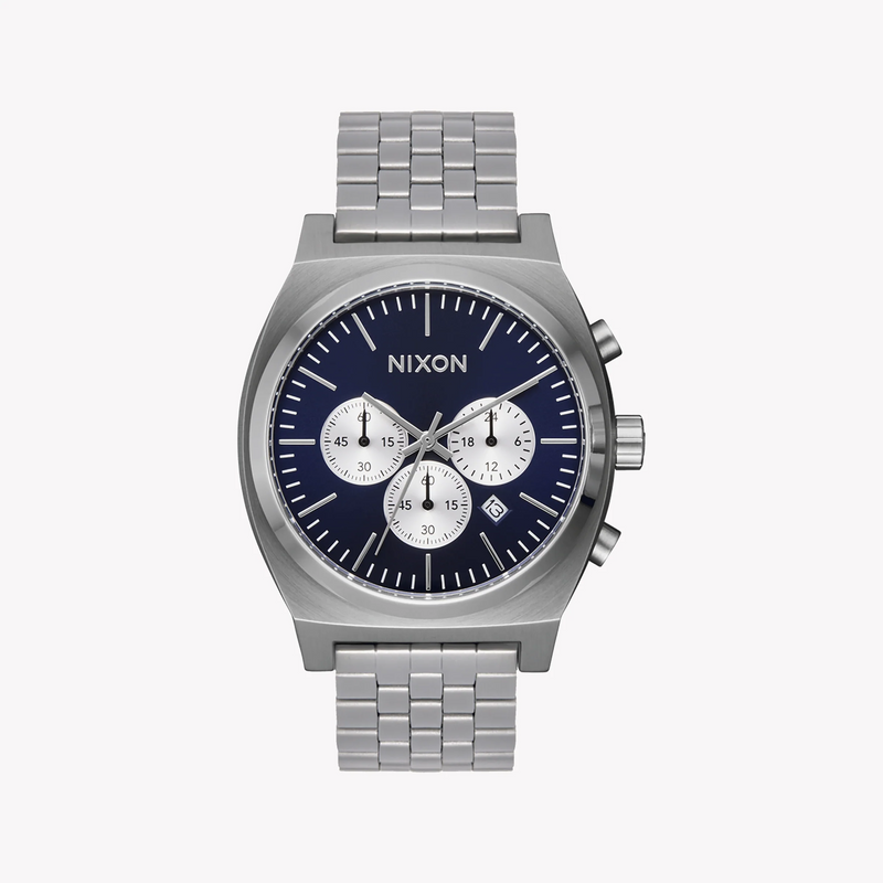 Nixon Unisex's Silver, Blue Stainless Watch | A972-5327 by i-watch