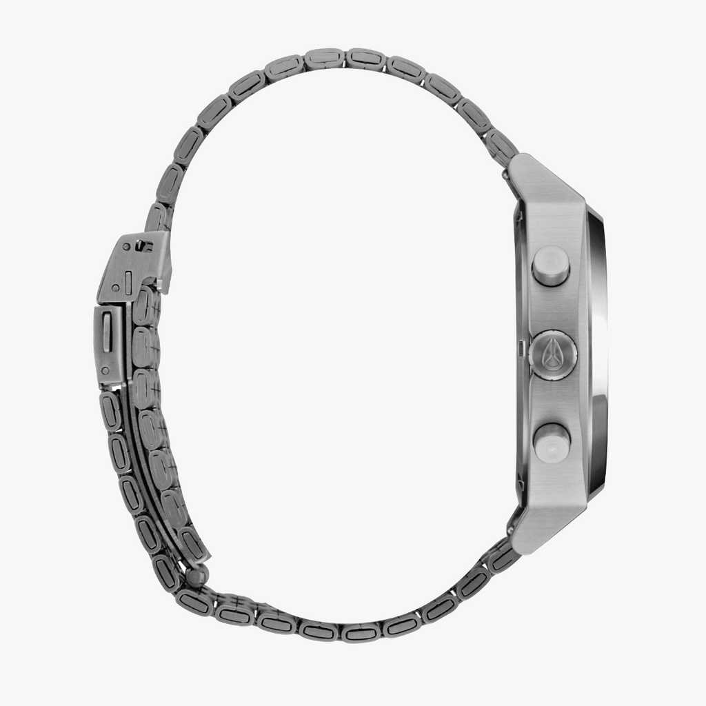 Nixon Unisex's Silver, Blue Stainless Watch | A972-5327