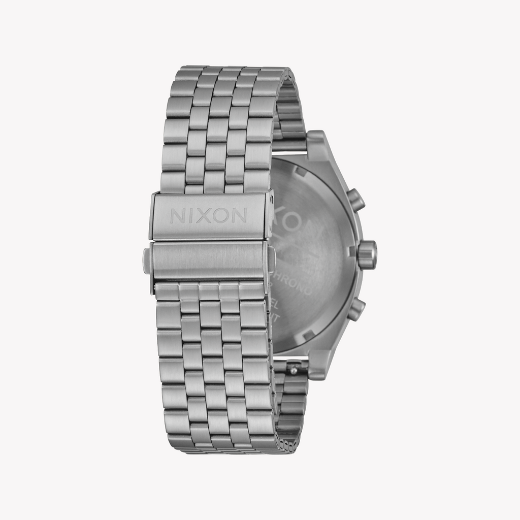 Nixon Unisex's Silver, Blue Stainless Watch | A972-5327