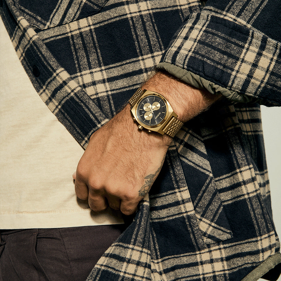 Nixon Unisex Gold Stainless Steel Watch | A972-5333