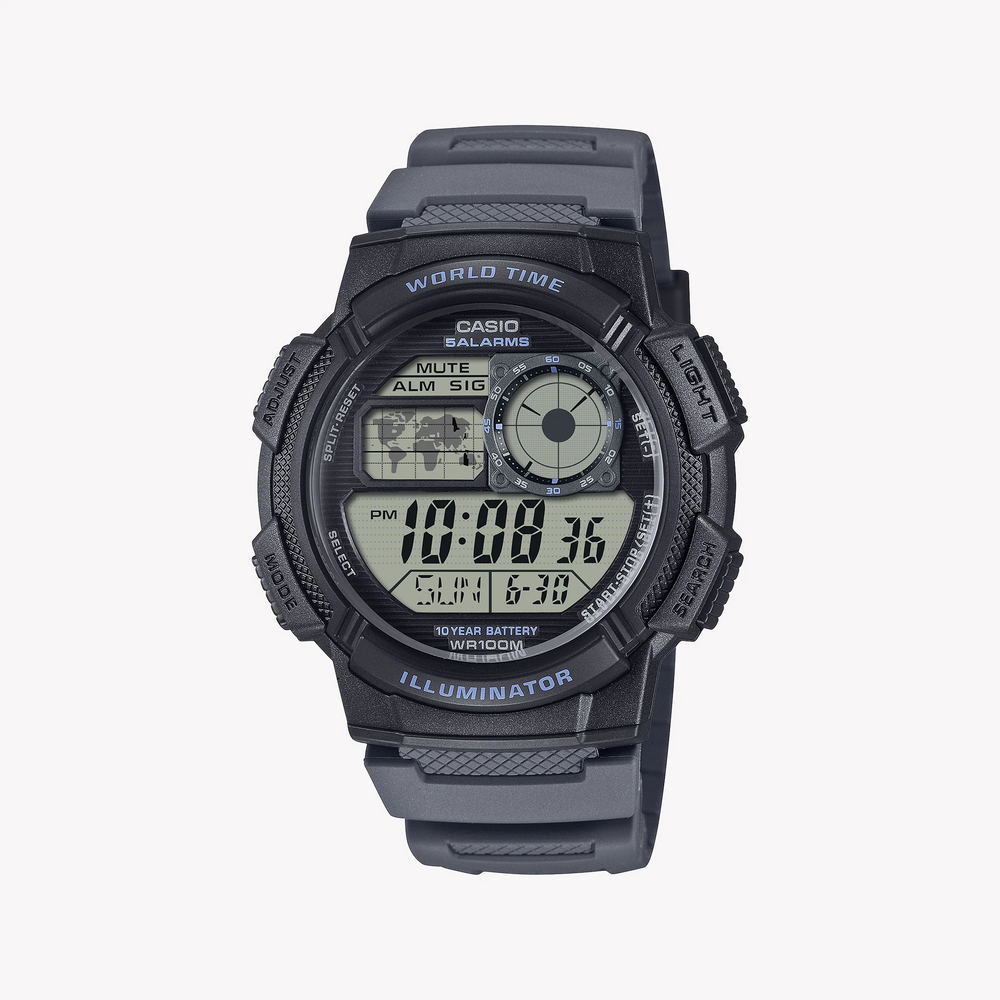 Casio Men's Black Resin Digital Watch | Ae-1000w-8avef by i-watch