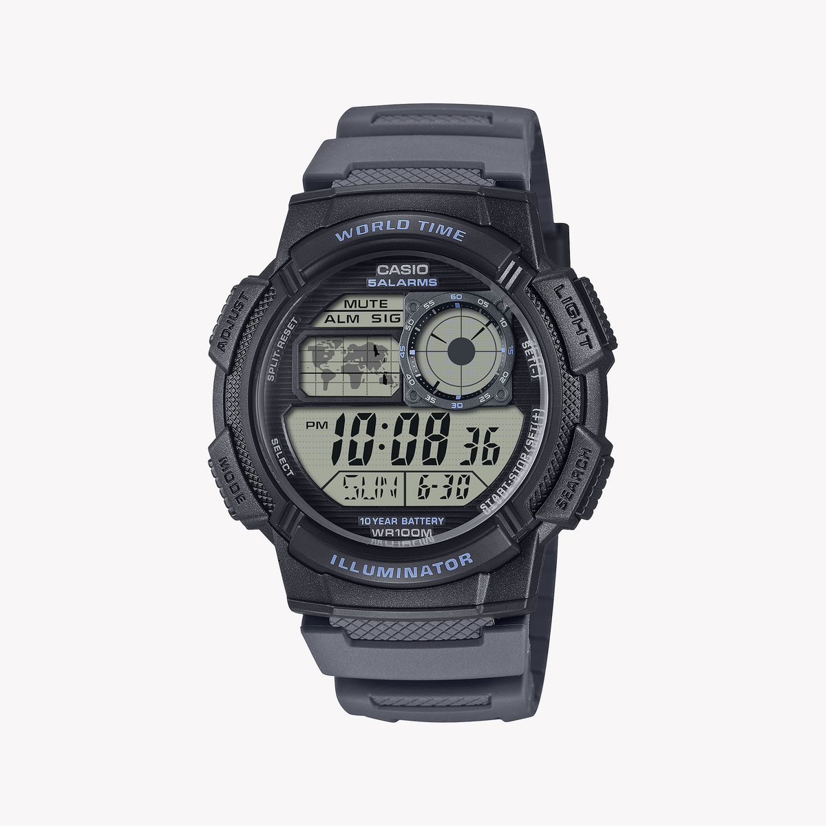 Casio Men's Black Resin Digital Watch | Ae-1000w-8avef