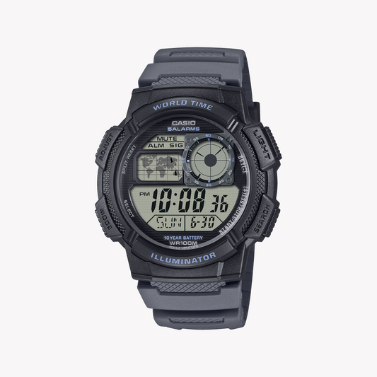 Casio Men's Black Resin Digital Watch | Ae-1000w-8avef