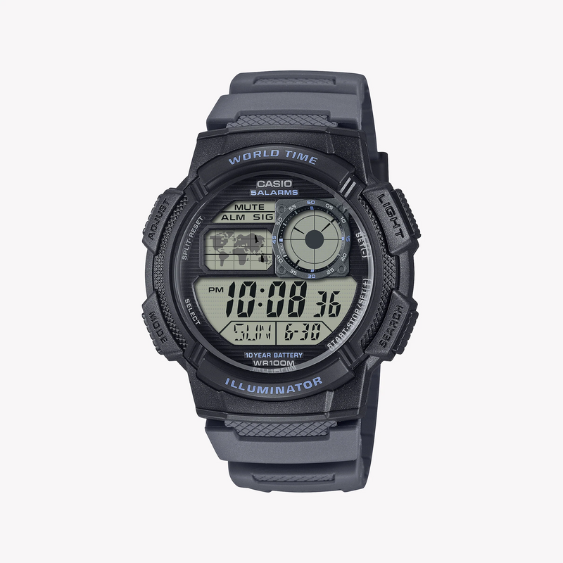 Casio Men's Black Resin Digital Watch | Ae-1000w-8avef by i-watch