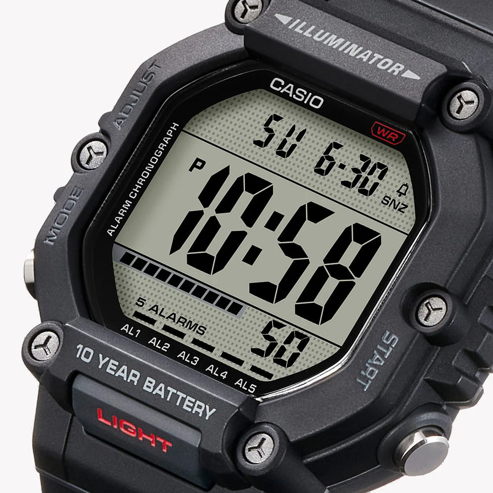 Casio Men's Resin Black Watch | Ae-1600h-1avef by i-watch