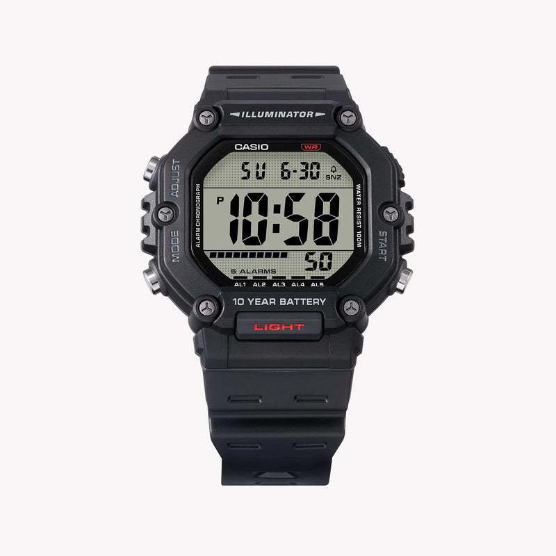 Casio Men's Resin Black Watch | Ae-1600h-1avef by i-watch
