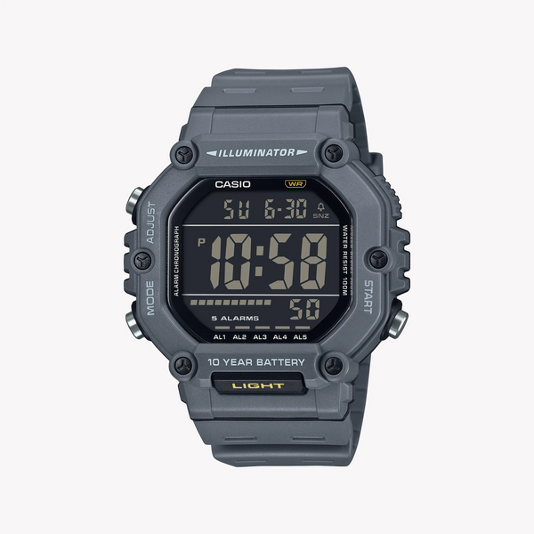 Casio Men's Resin/Grey, Resin/Grey | Ae-1600h-8bvef