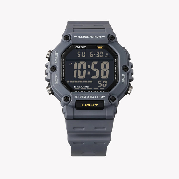 Casio Men's Resin/Grey, Resin/Grey | Ae-1600h-8bvef