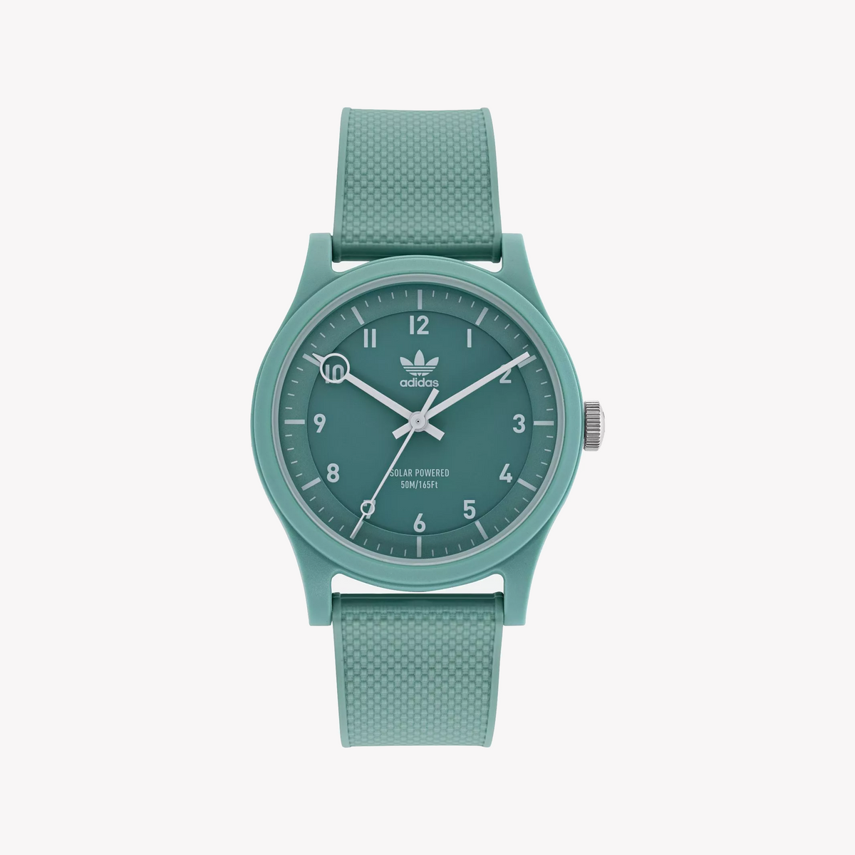 Adidas Unisex Green, Rubber | Aost22045 Watch